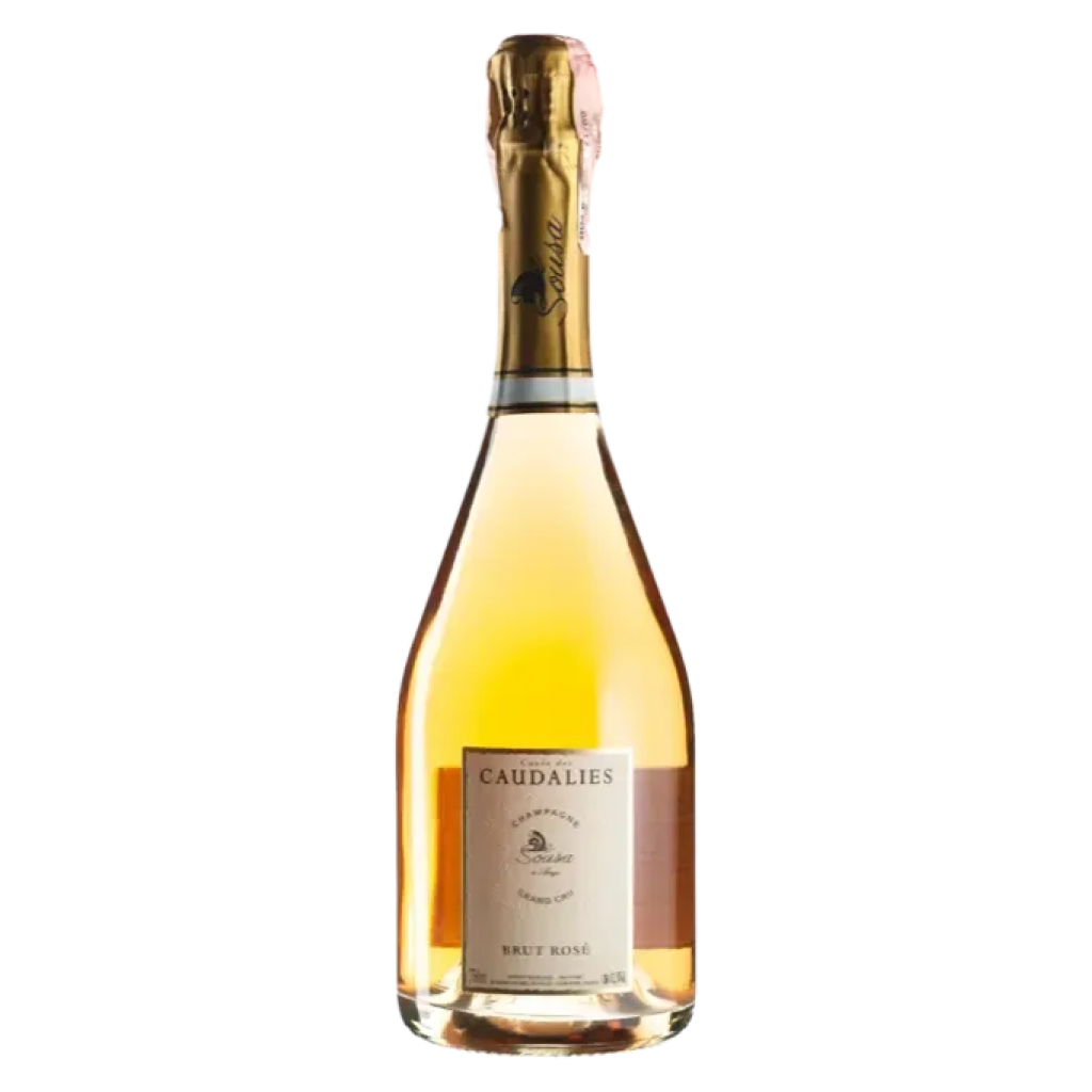 Шампанське De Sousa Кюве де Каудалі Розе  / Cuvee des Caudalies Rose рожеве екстра-брют 0,75 л