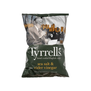 Чипси картопляні з морською сіллю та сидровим оцтом 150г, Tyrrell's