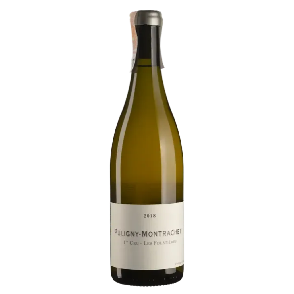 Вино Frederic Cossard Пуліньї Монраше Прем'єр Крю Блан Ле Фолат'є 2018 / Puligny Montrachet 1er Cru Blanc Les Folatieres біле сухе 0,75 л