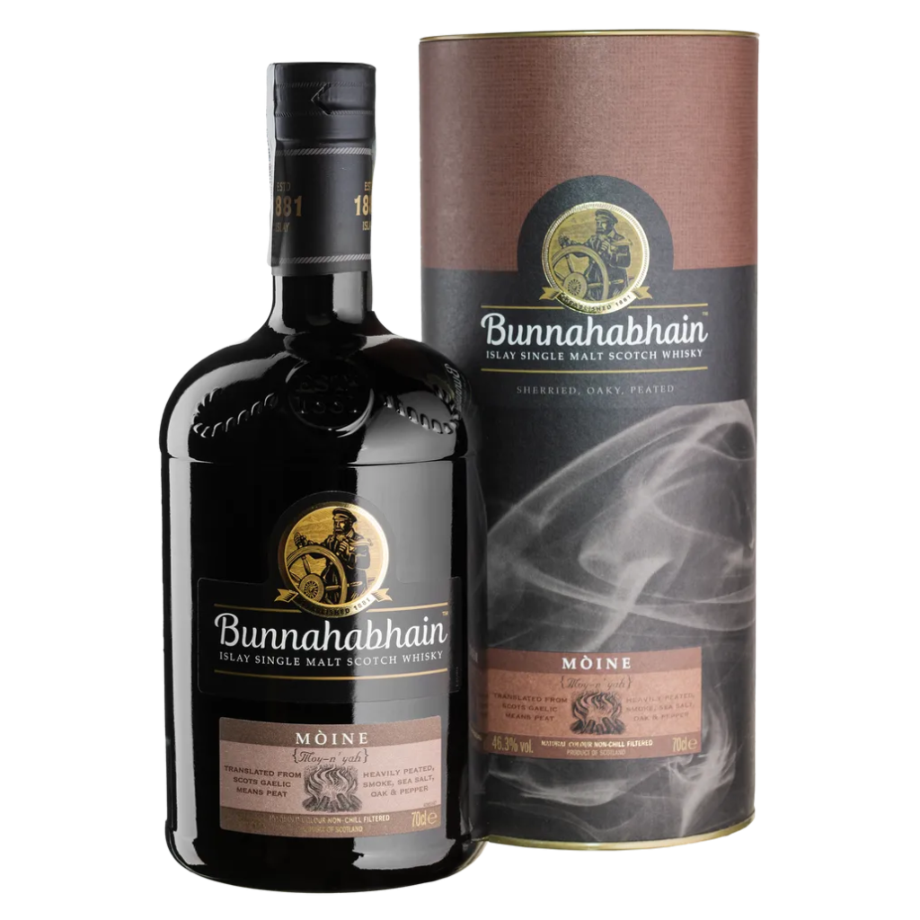 Віскі Bunnahabhain Moine / односолодовий 0,7л тубус