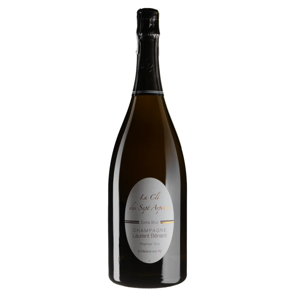 Шампанське Champagne Laurent Benard Ля Кле де Септ Арпен / La Cle des Sept Arpents біле екстра-брют 1.5л