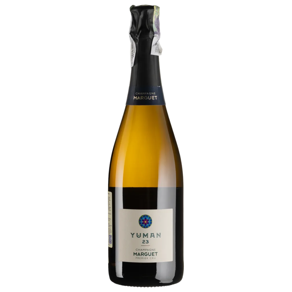 Шампанське Champagne Marguet Юман 23 Прем'єр Крю 2023 / Yuman 23 1er Cru біле брют-натюр 0.75л