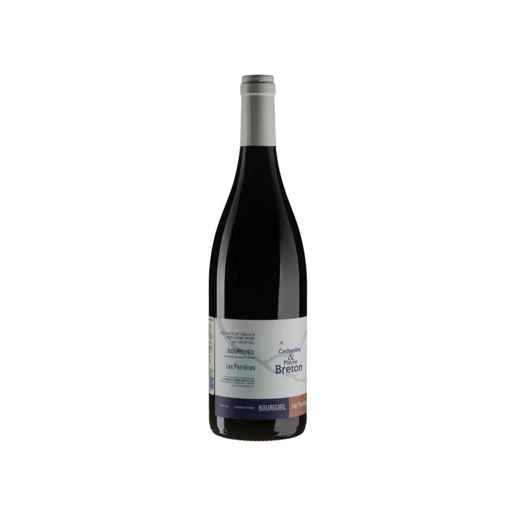 Вино Catherine et Pierre Breton Бургей Лє Пер’єр / Bourgueil Les Perrieres червоне сухе 0.75л