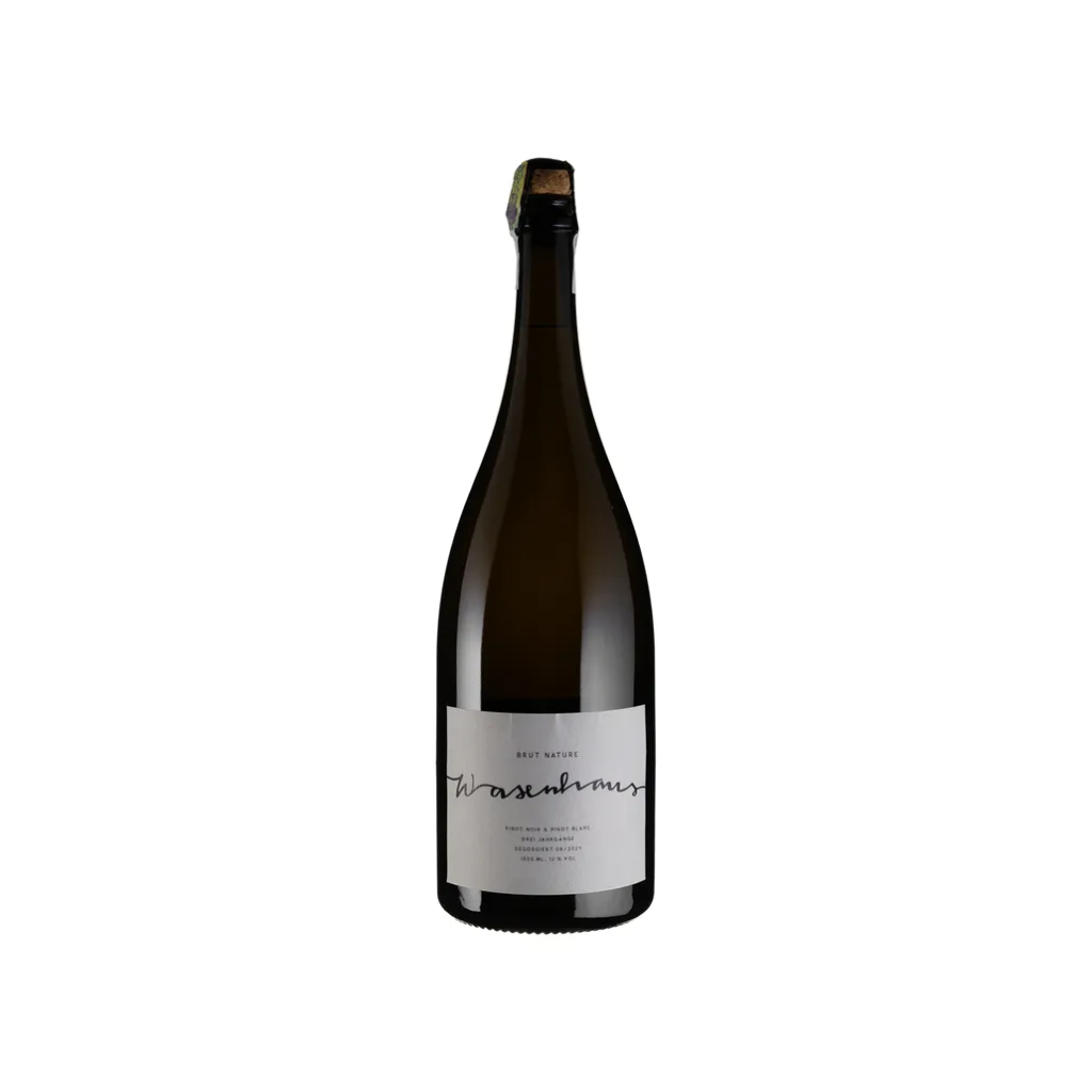 Вино Wasenhaus Сект Брют Натюр / Sekt Brut Nature ігписте біле брют-натюр 1.5л