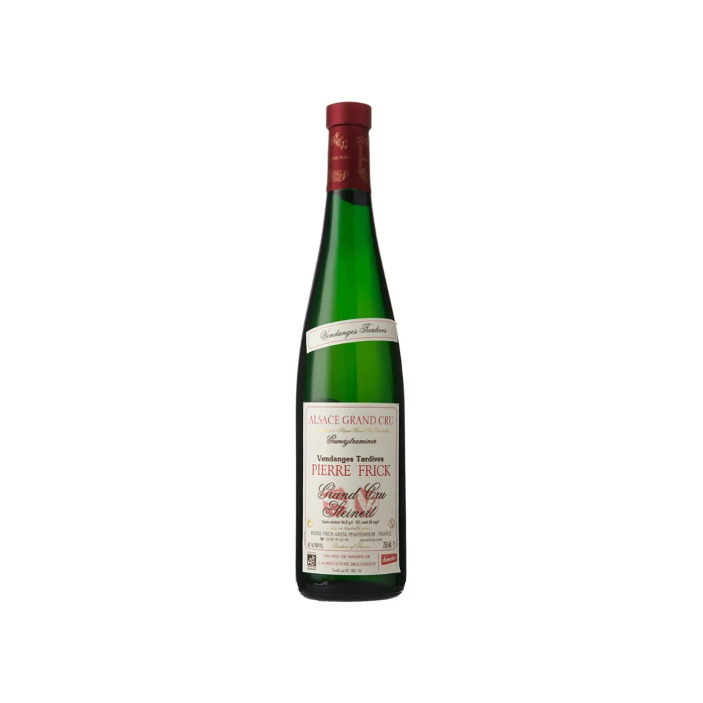 Вино Pierre Frick Гевюрцтрамінер Венданж Тардів Гран Крю Стенерт 2011 / Gewurztraminer Vendange Tardive Grand Cru Steinert біле солодке 0,75 л