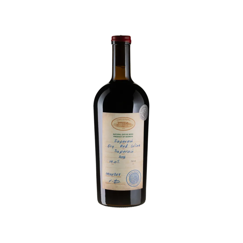 Saperavi Reserve 2016, Tchotiashvili 0,750