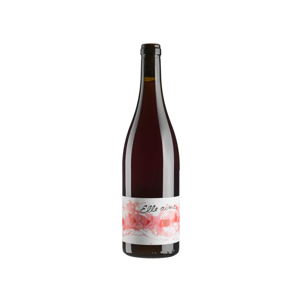 Вино Les Vins D'Abcd Ель Айм / Elle Aime вино виноградне натуральне червоне сухе 0.75л