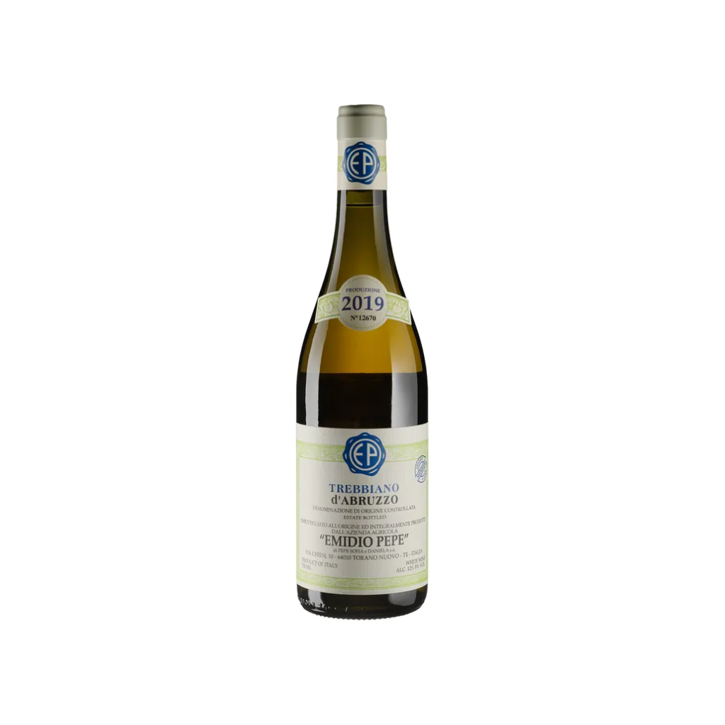 Вино Trebbiano д'Абруццо / d 'Abruzzo виноградне натуральне сухе біле 0,75 л