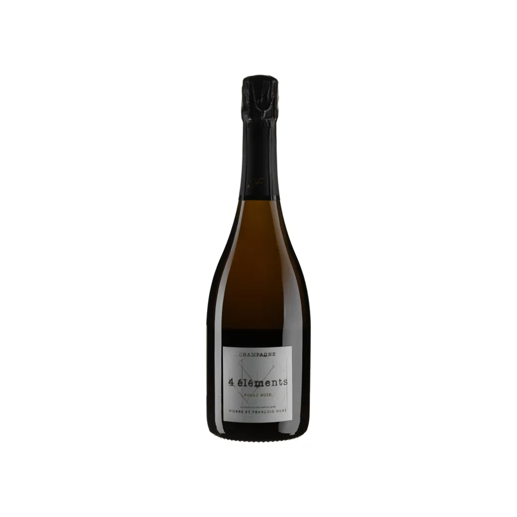 Шампанське Champagne Hure Freres 4 Елементс Піно Нуар "Ля Перте" 2018 / 4 Elements Pinot Noir "La Perthe" екстра-брют біле 0,75 л