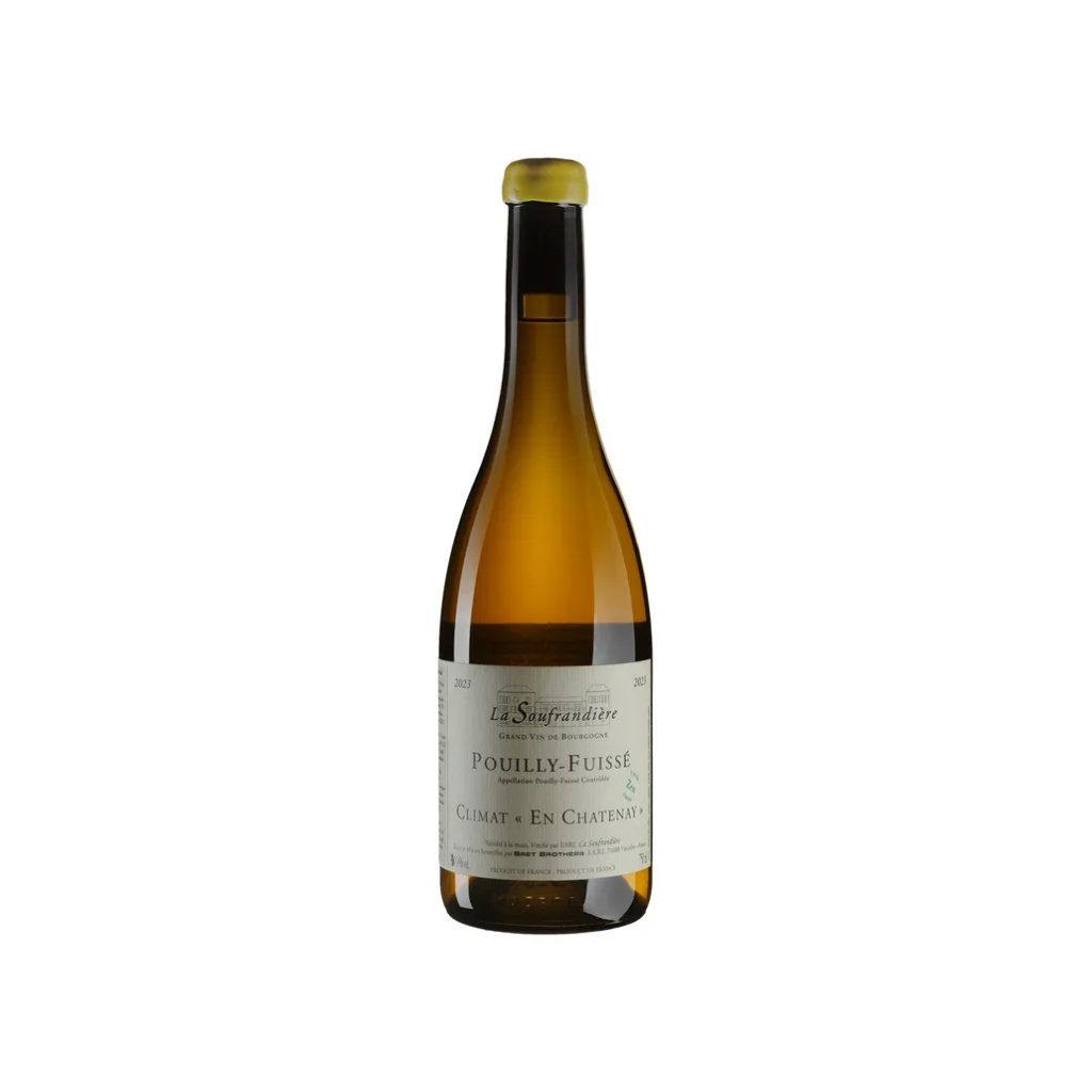 Вино La Soufrandiere Пуї-Фюїссе Кліма Е Шатено Кюве Зен 2023 / Pouilly-Fuisse Climat En Chatenay Cuvee Zen біле сухе 0,75л