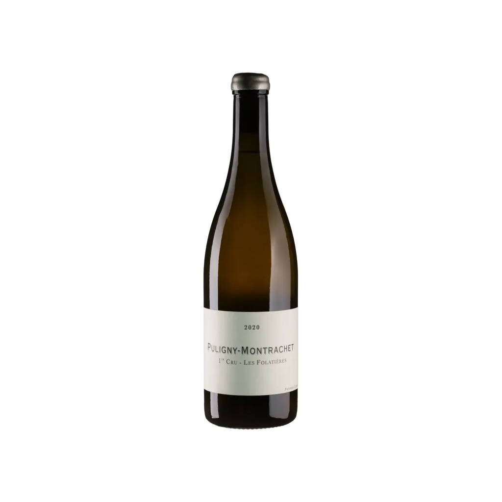 Вино Frederic Cossard Пуліньї Монраше Прем'єр Крю Блан Ле Фолат'є 2020 / Puligny Montrachet 1er Cru Blanc Les Folatieres біле сухе 0.75 л