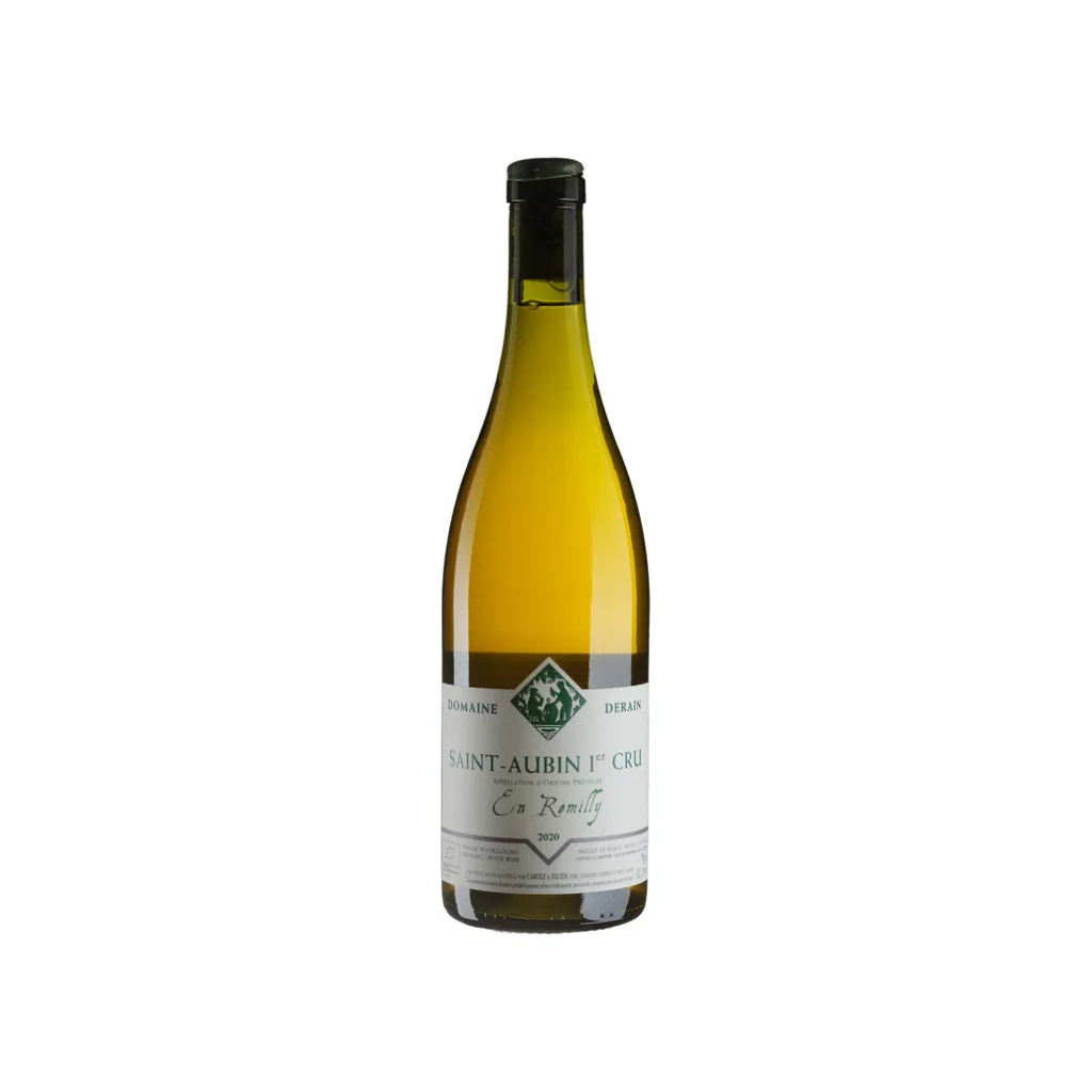 Вино Domaine Derain Сен-Обен Прем'єр Крю Ан Ремії 2020 / Saint-Aubin 1er Cru En Remilly біле сухе 0,75 л