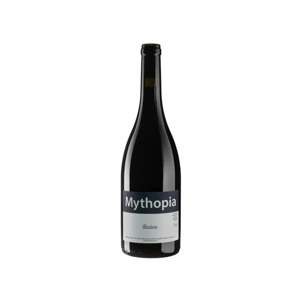 Вино Mythopia Іллюжн 2019 / Illusion виноградне натуральне червоне сухе 0.75 л
