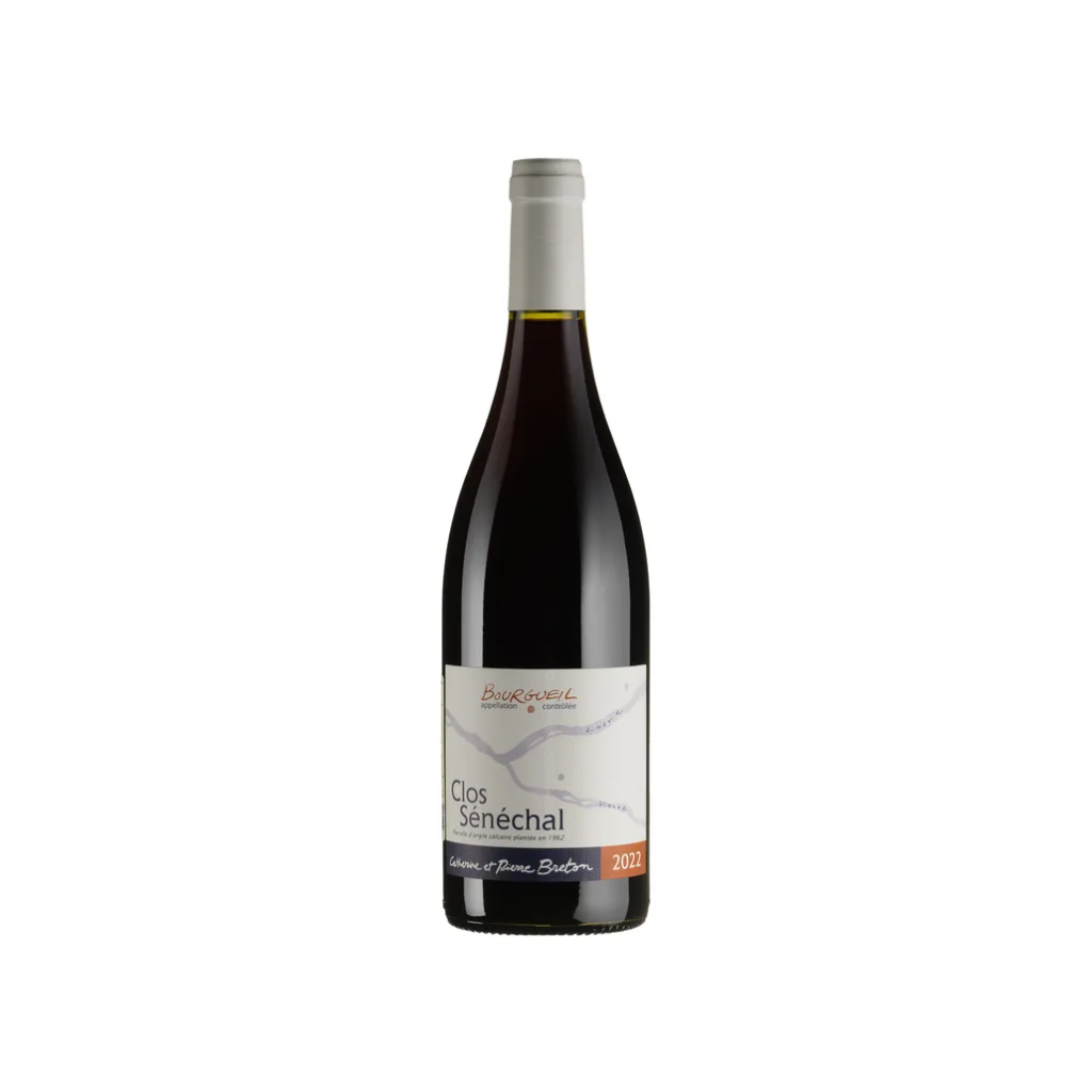Вино Catherine et Pierre Breton Бургей Кло Сенешаль 2022 / Bourgueil Clos Senechal червоне сухе 0.75л