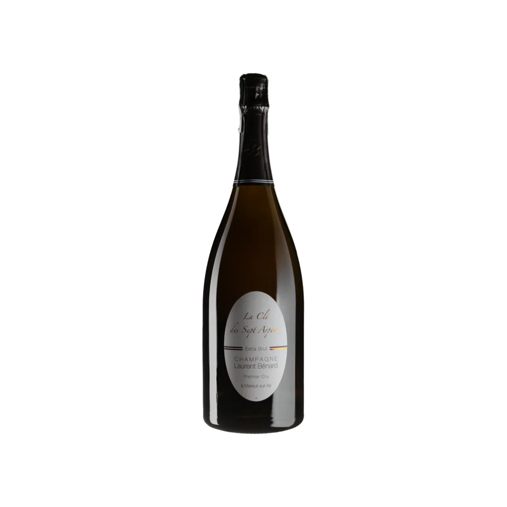 Шампанське Champagne Laurent Benard Ля Кле де Септ Арпен / La Cle des Sept Arpents біле екстра-брют 1.5л
