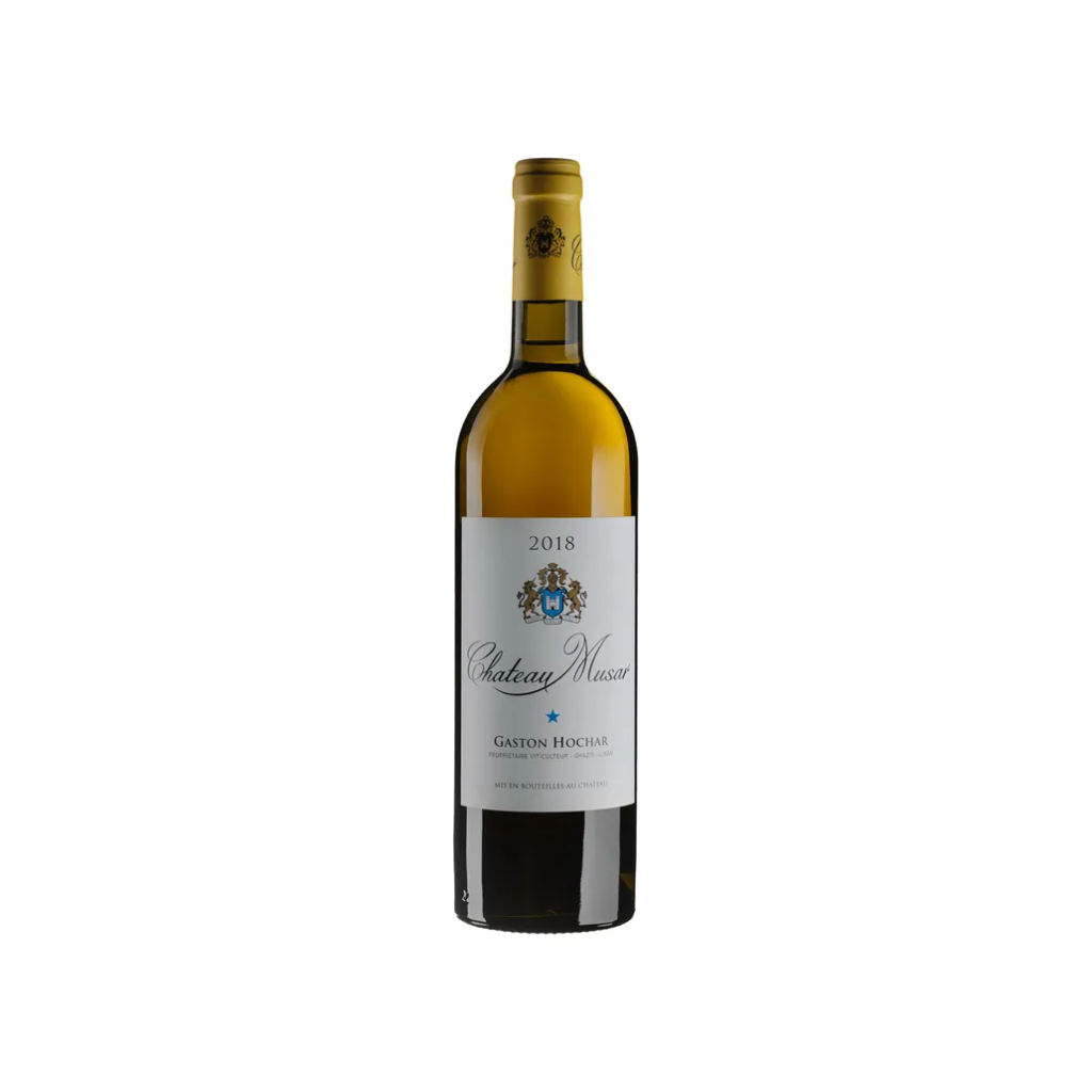 Вино Chateau Musar Вайт 2018 / White Вино виноградне натуральне сухе біле 0,75 л