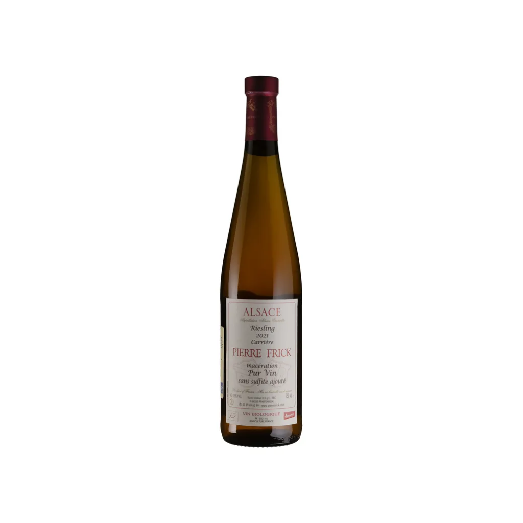 Вино Pierre Frick Рислінг Каррієр - Мацерасьйон 2021 / Riesling Carriere - Maceration біле сухе 0.75л