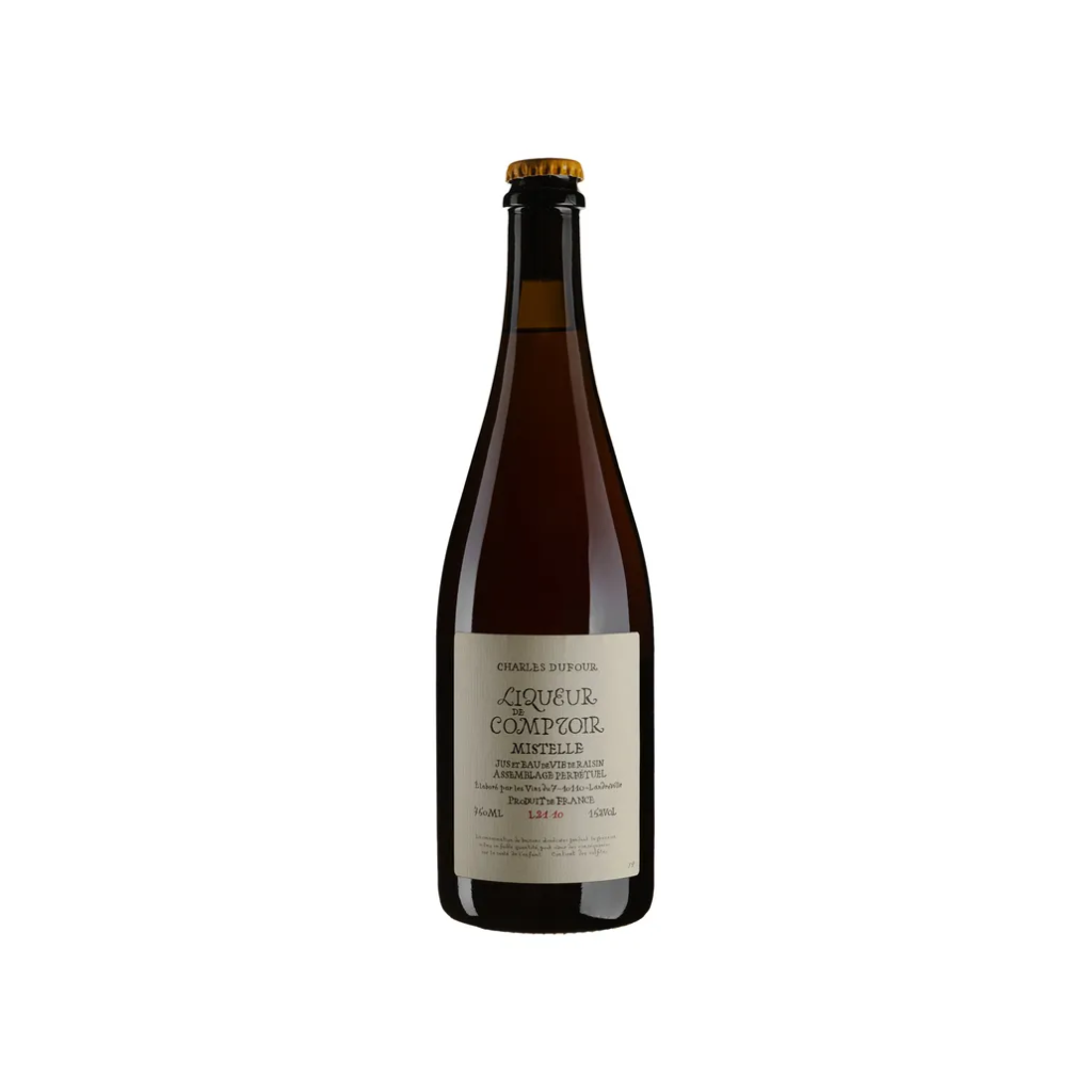 Вино Les Vins du 7 Містель Лікер Де Комптуар / Mistelle Liqueur De Comptoir виноградне натуральне біле солодке 0.75л
