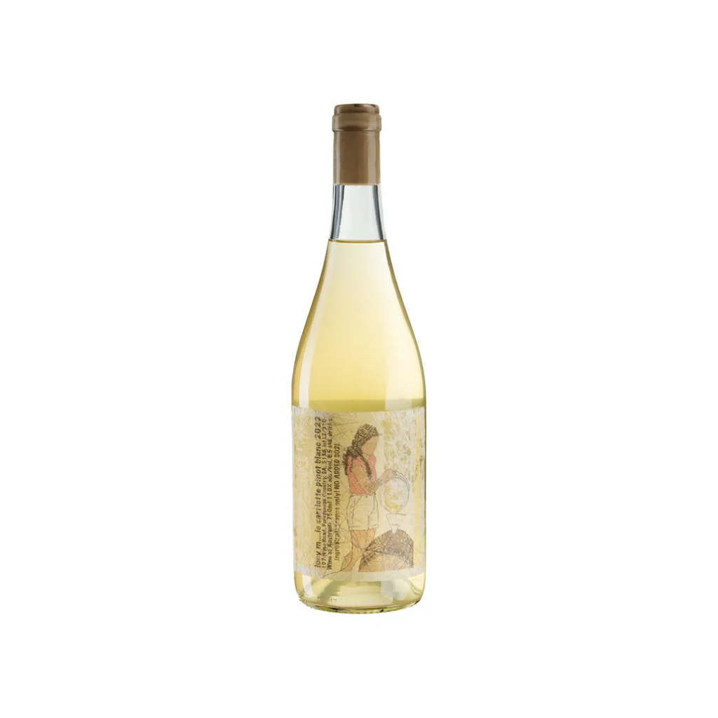 Вино Lucy Margaux Ле Сар'єт Піно Блан 2022 / Le Sarriette Pinot Blanc сухе біле 0,75 л