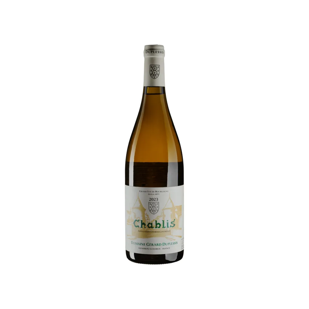 Вино Gerard Duplessis Шаблі 2023 / Chablis біле сухе 0,75 л