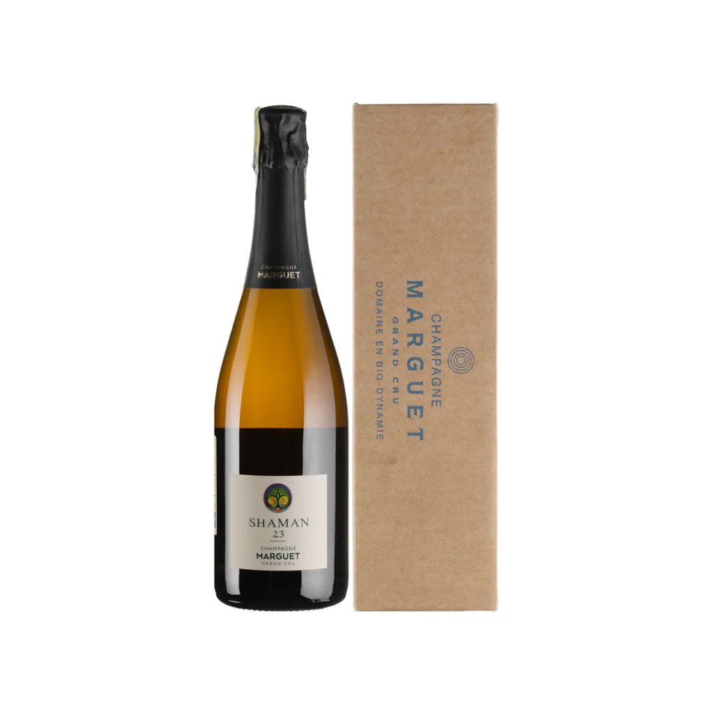 Шампанське Champagne Marguet Шаман 23 Гран Крю 2023 / Shaman 23 Grand Cru біле брют-натюр 0.75л