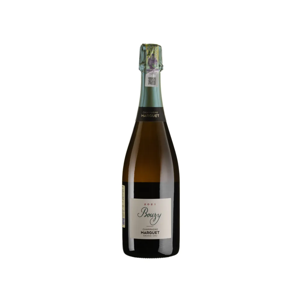 Шампанське Champagne Marguet Бузі Гран Крю 2021 / Bouzy Grand Cru біле екстра-брют 0.75л