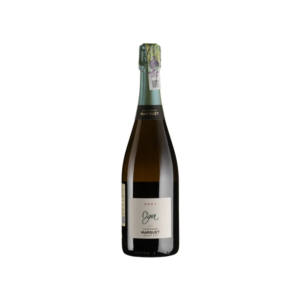 Шампанське Champagne Marguet Оже Гран Крю Віляж 2021 / Oger Grand Cru Village біле брют-натюр 0.75л