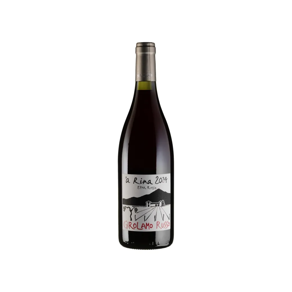 Вино Girolamo Russo Етна Россо А Ріна 2021 / Etna Rosso A Rina Вино виноградне натуральне  червоне сухе 0.75л