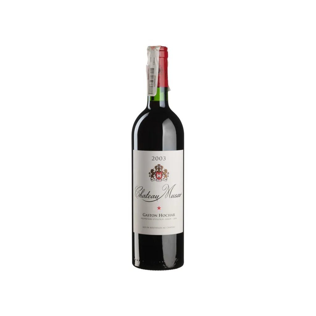 Вино  Шато Мусар 2003 / Chateau Musar Red червоне сухе 0,75 л