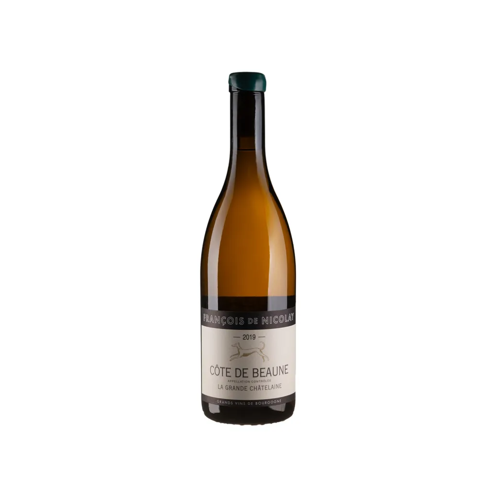Вино Francois de Nicolay Кот де Бон "Ля Гранд Шателен" 2019 / Cote de Beaune "La Grande Chatelaine" виноградне натуральне біле сухе 0.75 л
