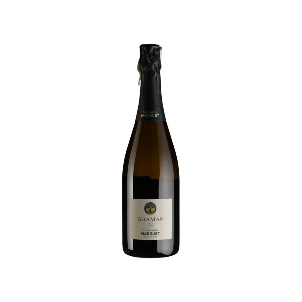 Шампанське Champagne Marguet Шаман 22 Гран Крю / Shaman 22 Grand Cru брют-натюр біле 0,75л