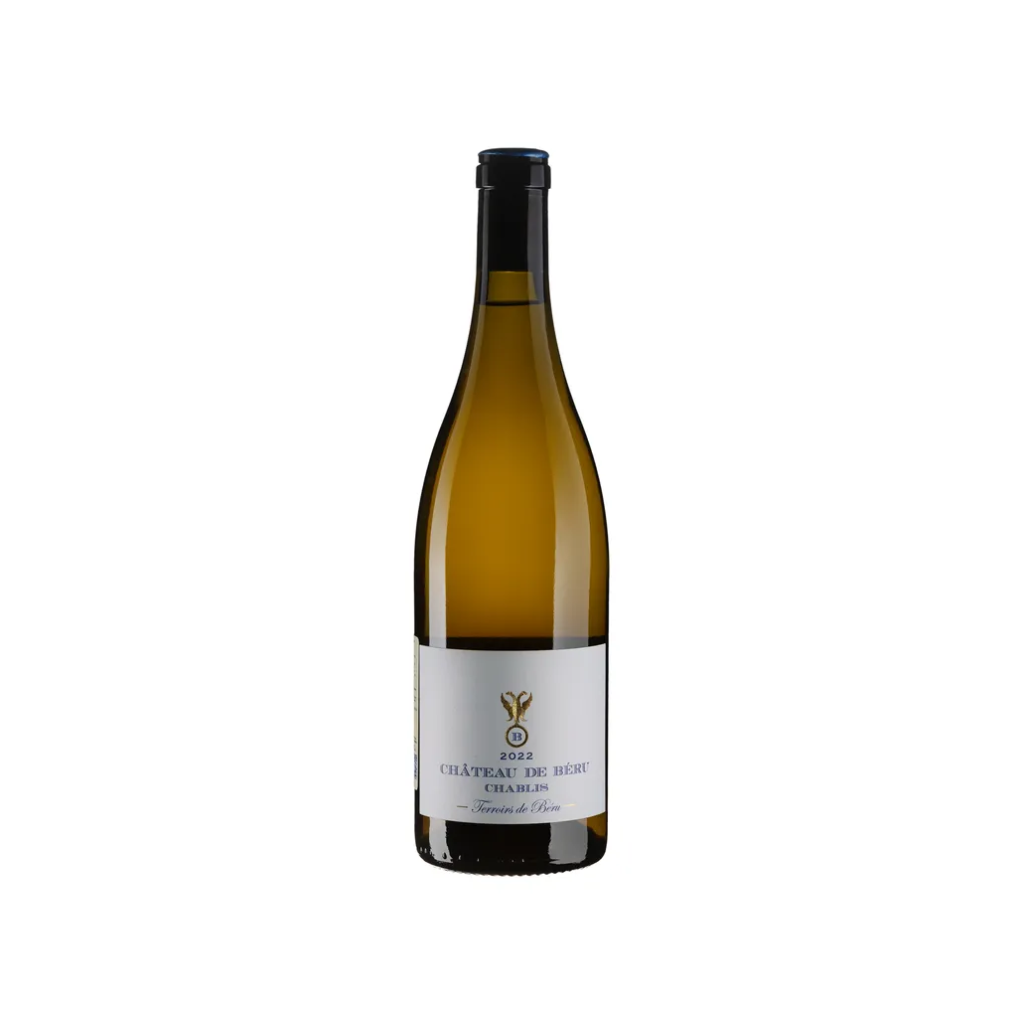 Вино Chateau de Beru Шаблі Терруар Де Беру 2022 / Chablis Terroirs De Beru біле сухе 0.75 л
