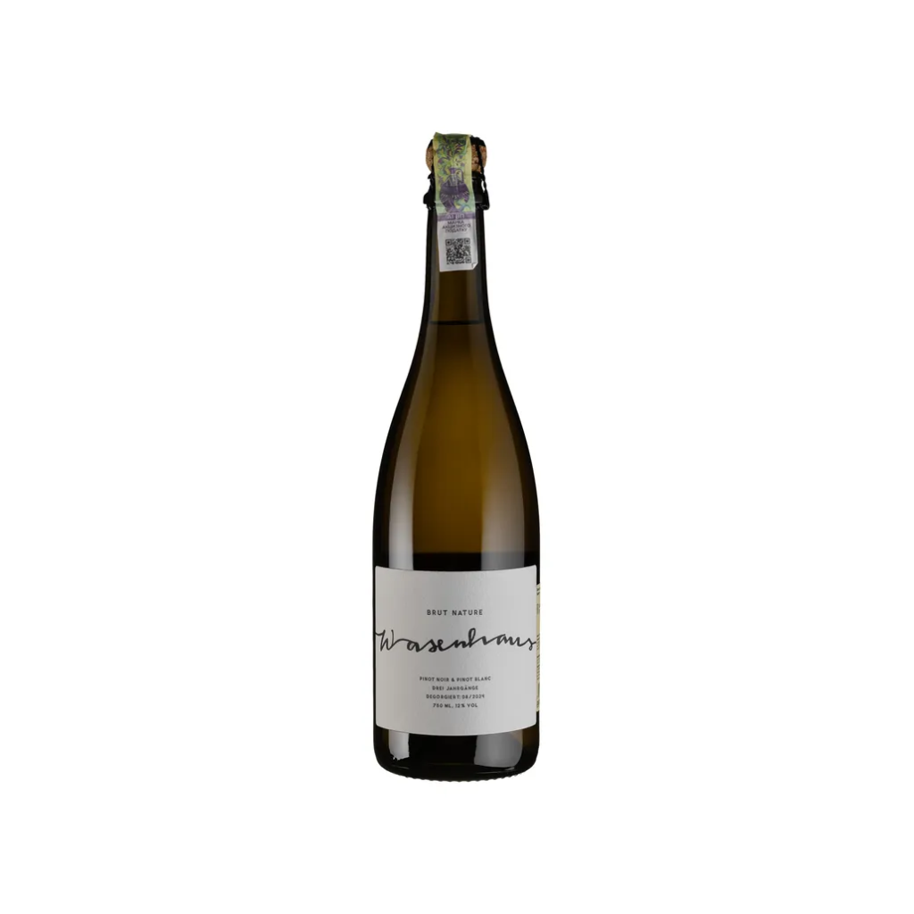 Вино Wasenhaus Сект Брют Натюр / Sekt Brut Nature ігристе біле брют-натюр 0.75л