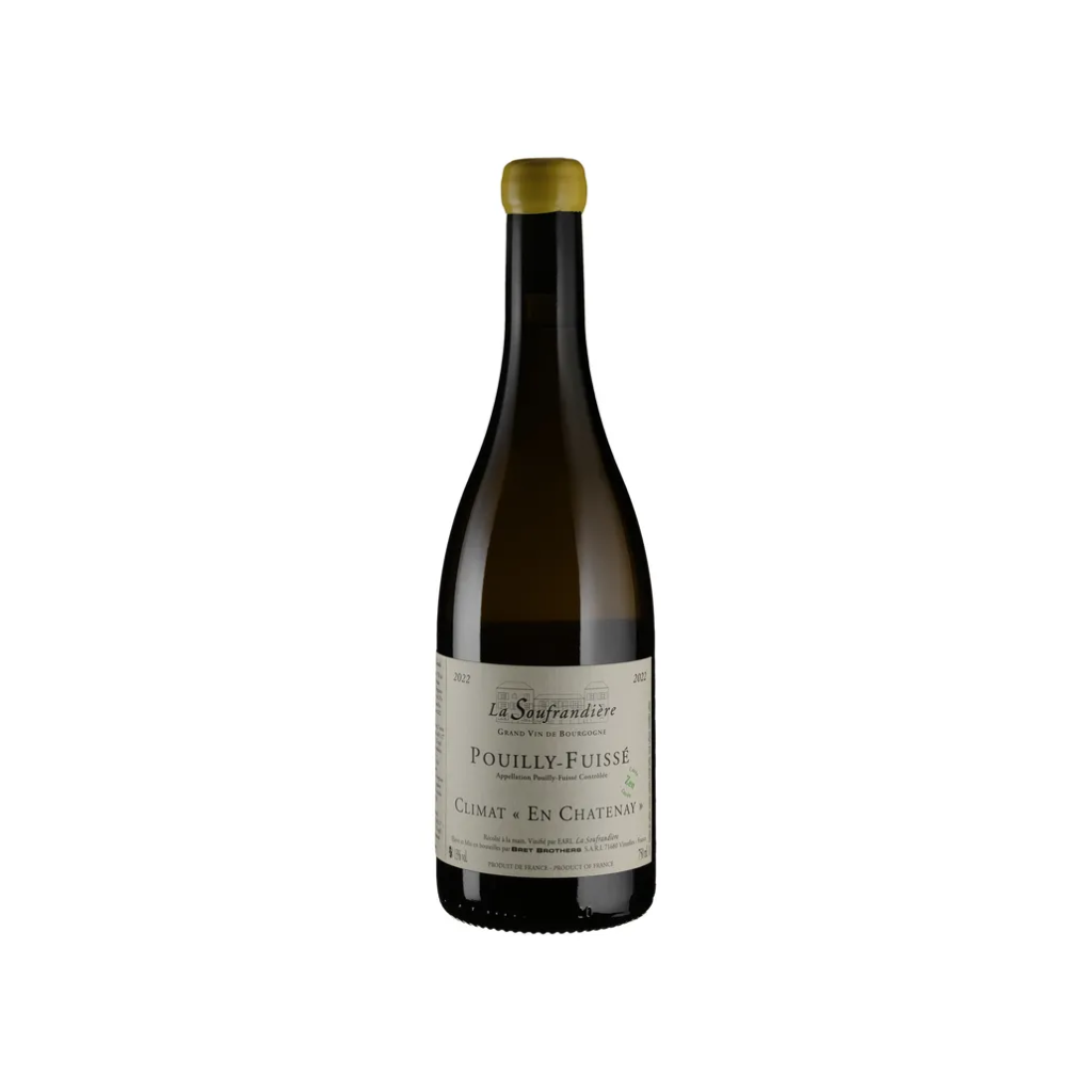 Вино La Soufrandiere Пуї-Фюїссе Кліма Е Шатено Кюве Зен 2022 / Pouilly-Fuisse Climat En Chatenay Cuvee Zen біле сухе 0,75 л