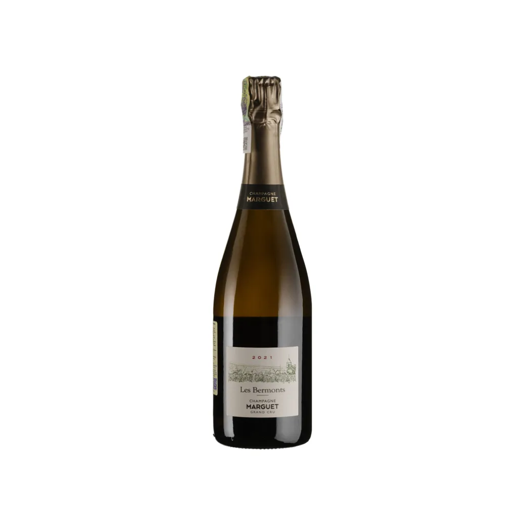 Шампанське Champagne Marguet Лє Бермон 2021 / Les Bermonts біле брют-натюр 0.75л