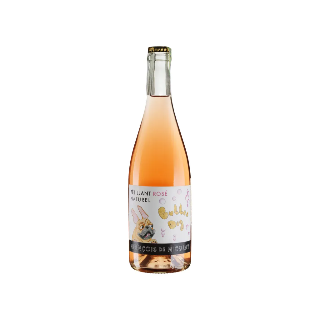 Vin Petillant "BulleDog" Rose, Francois de Nicolay 0,750