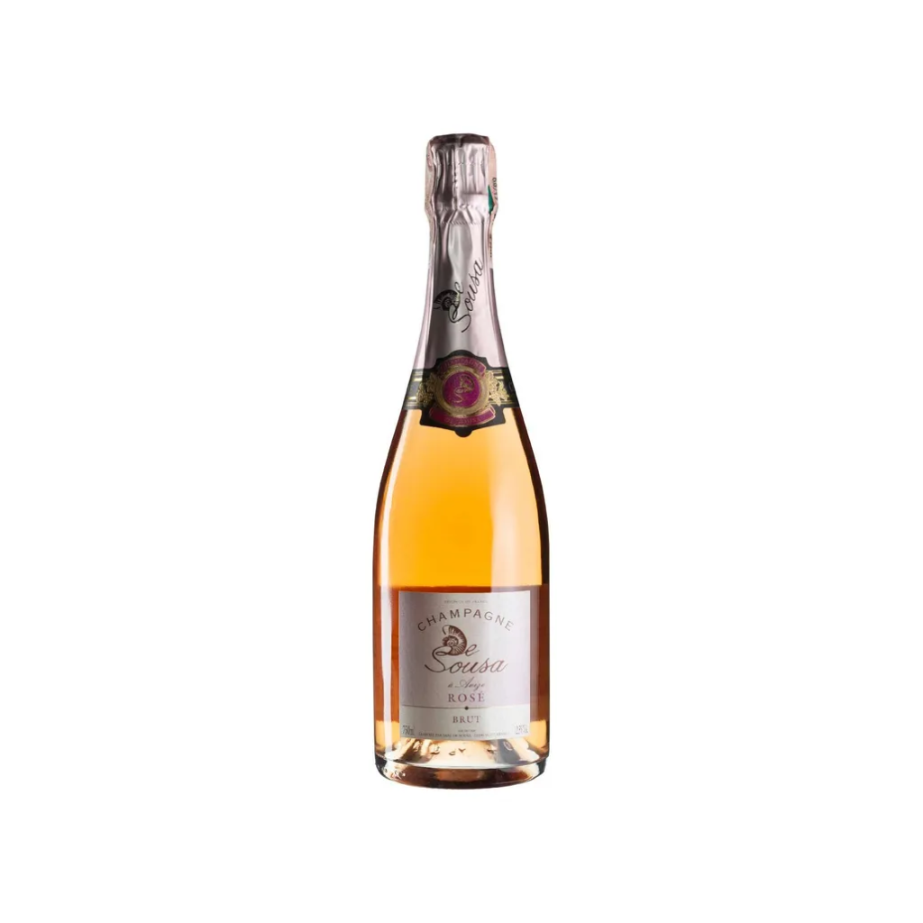 Шампанське De Sousa Брют Розе  / Brut Rose рожеве брют 0,75 л
