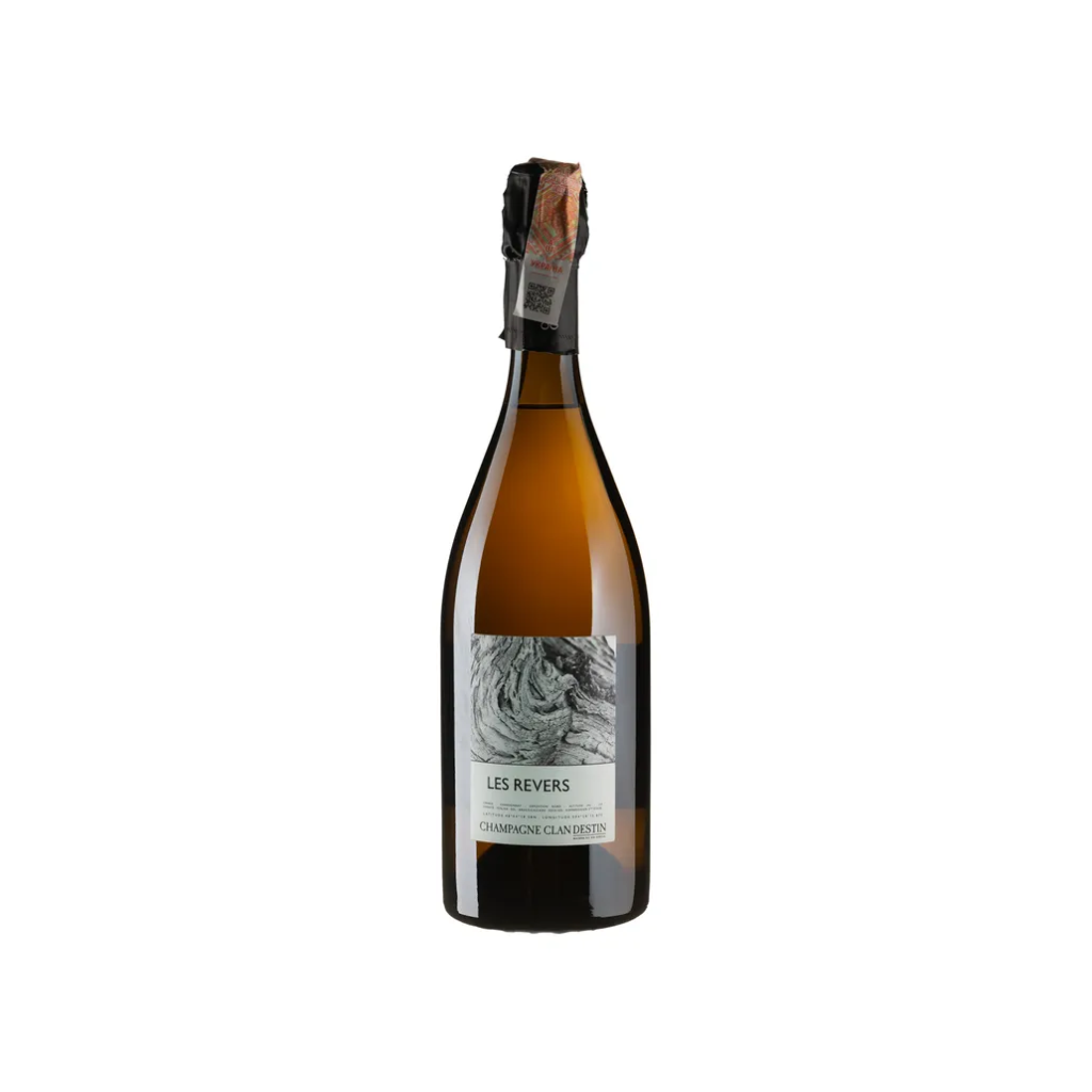 Шампанське Champagne Clandestin Шампань кюве Лє Ревер / Champagne cuvee Les Revers біле брют-натюр 0.75 л