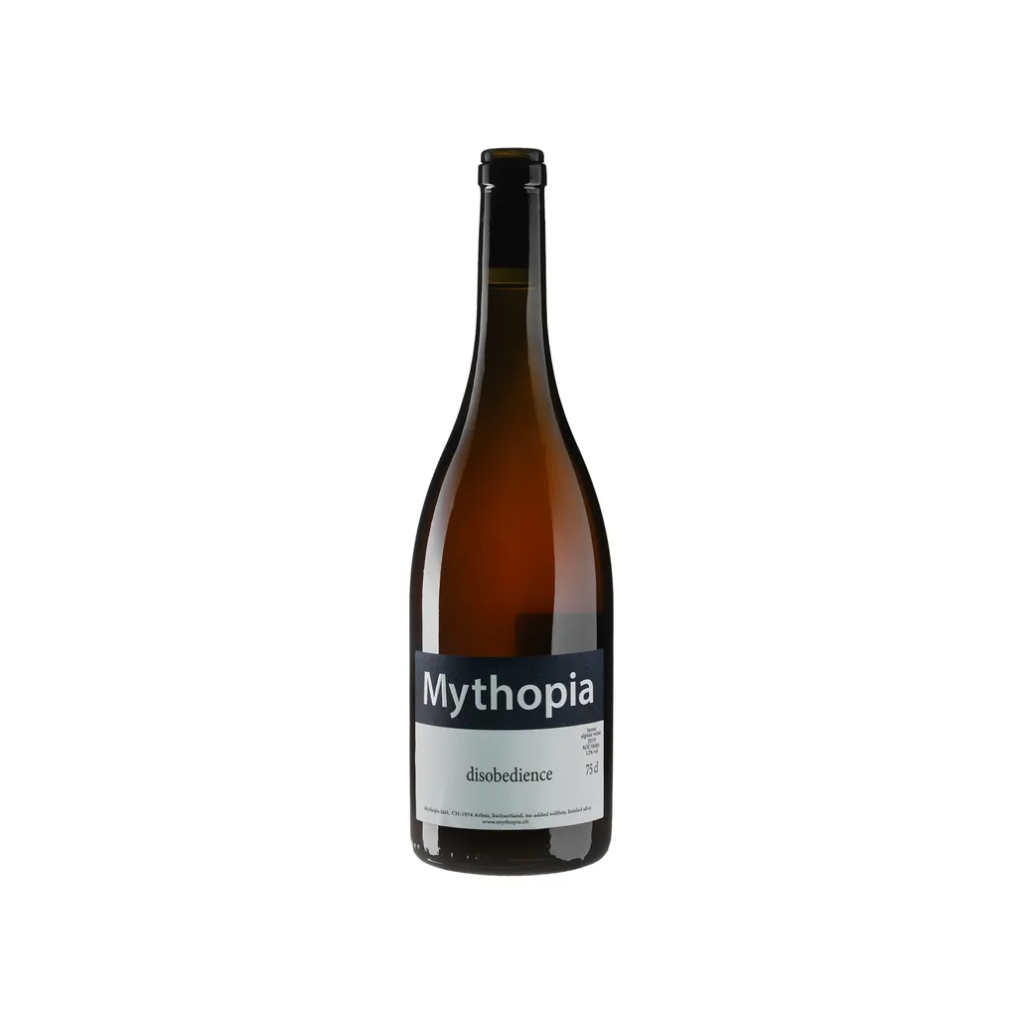 Вино Mythopia Дісобідієнс 2019 / Disobedience виноградне натуральне біле сухе 0.75 л
