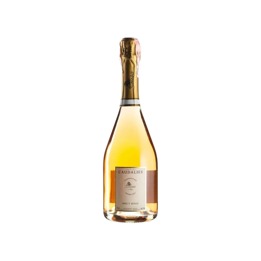 Шампанське De Sousa Кюве де Каудалі Розе  / Cuvee des Caudalies Rose рожеве екстра-брют 0,75 л